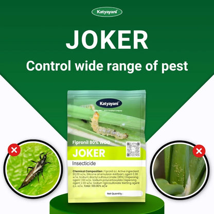 Katyayani Joker | Fipronil 80% WG | Chemical Insecticide 