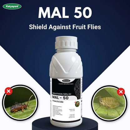 KATYAYANI MAL50 | MALATHION 50% EC | CHEMICAL INSECTICIDE 