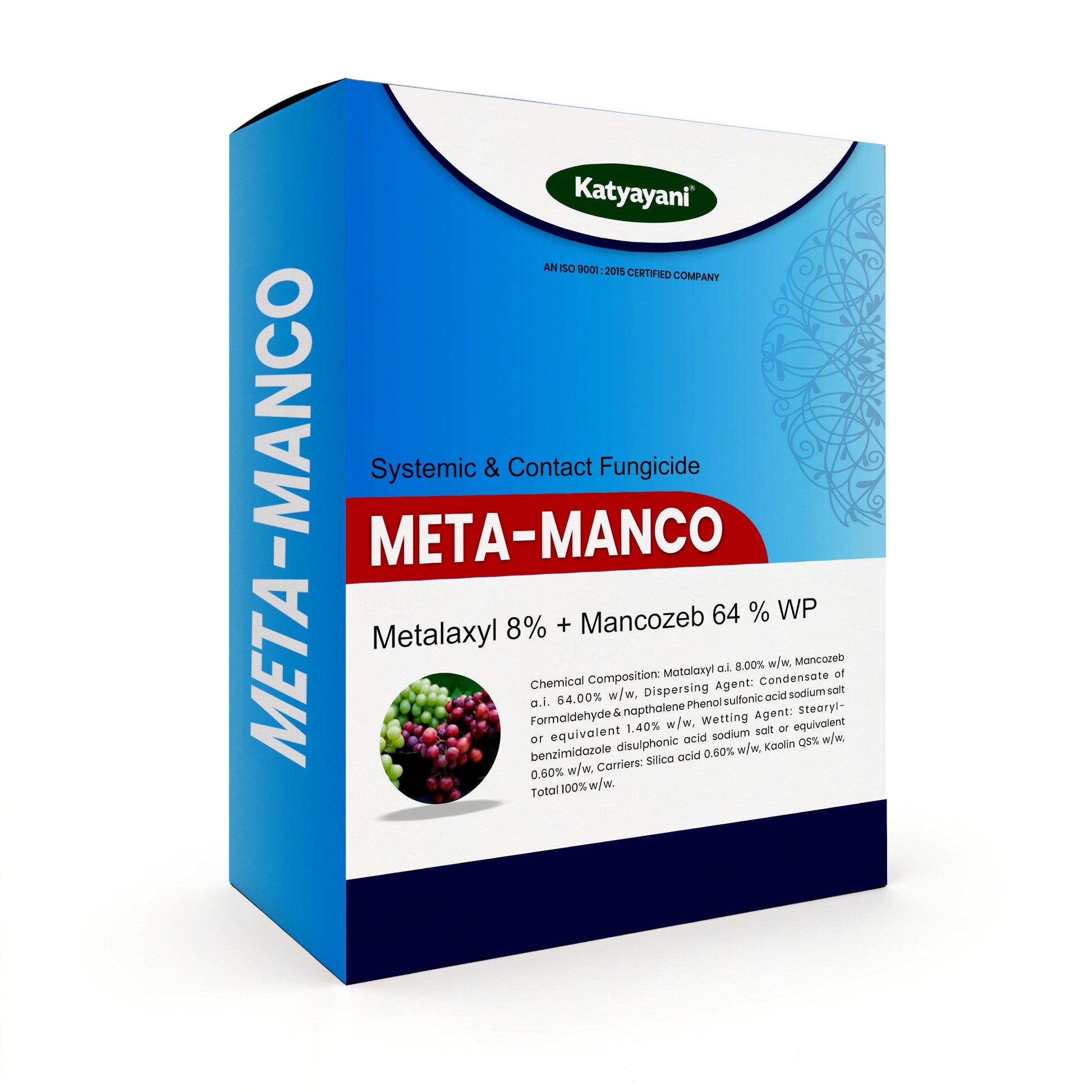 Katyayani Meta - Manco | Metalaxyl 8 % + Mancozeb 64 % wp | Chemical fungicide 