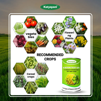 Katyayani Mix Micronutrient Fertilizer | Super for Home Garden, Nursery and Agriculture use 