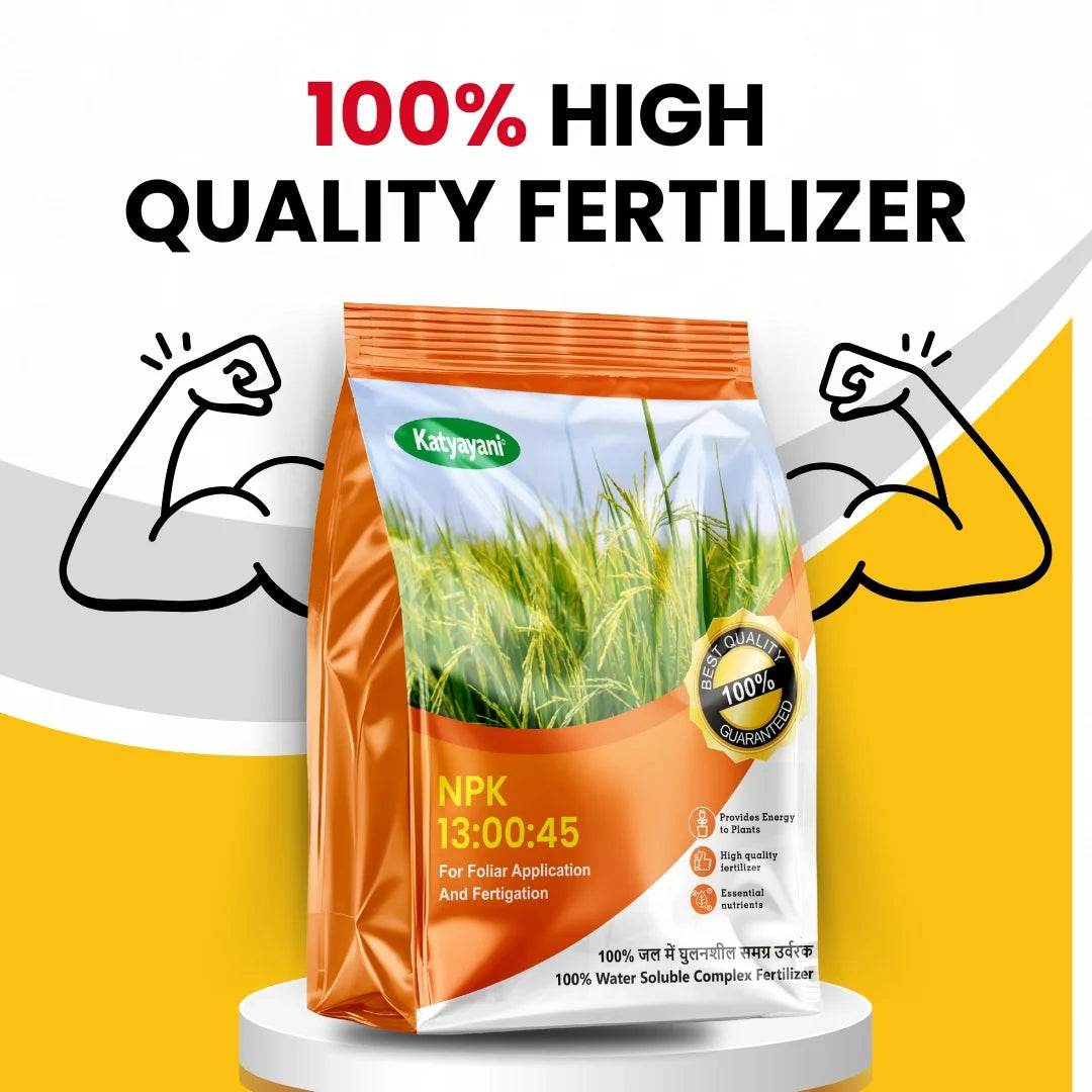 Katyayani NPK 13 00 45 Fertilizer (Potassium Nitrate Water Soluble Fertilizer) 