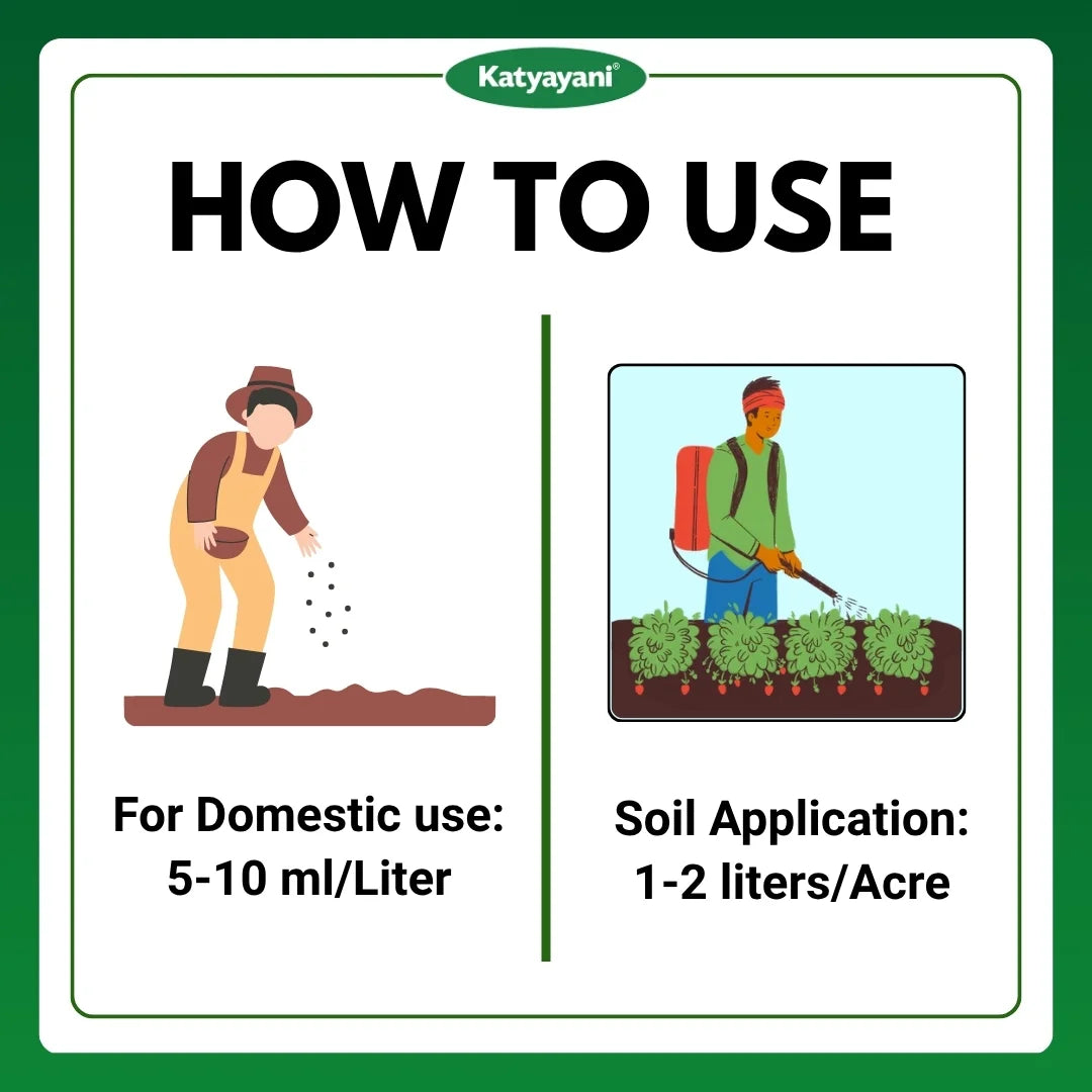 Katyayani Nema Cure | Paecilomyces Lilacinus Liquid | Cauliflower Pesticides & Cotton Pest Control 