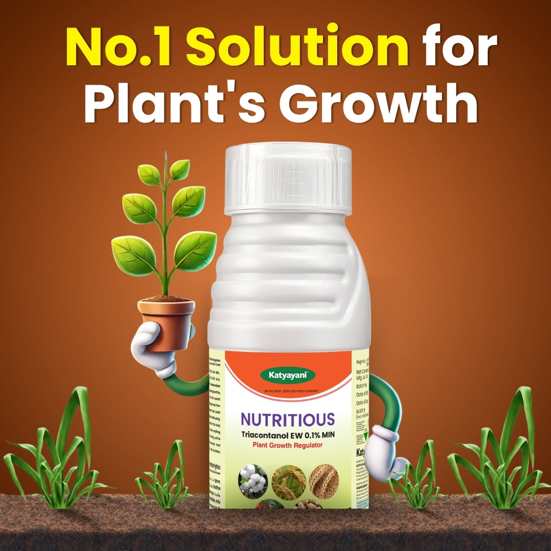 Katyayani Nutritious | Triacontanol 0.1% EW | Plant growth regulator 