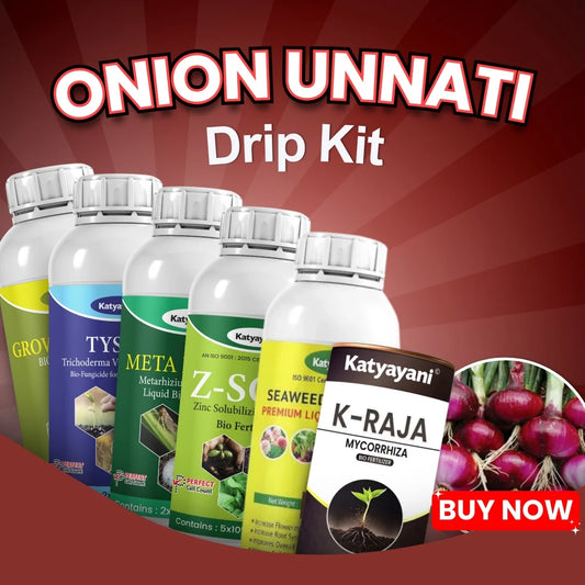 Katyayani Onion Unnati Drip Kit - Thrips, Stem Borers