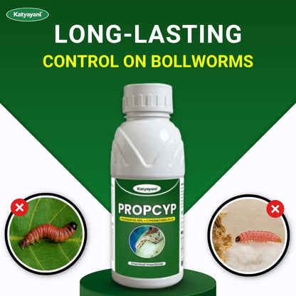 Katyayani Propcyp | Profenofos 40% + Cypermethrin 4% EC | Chemical Insecticide 