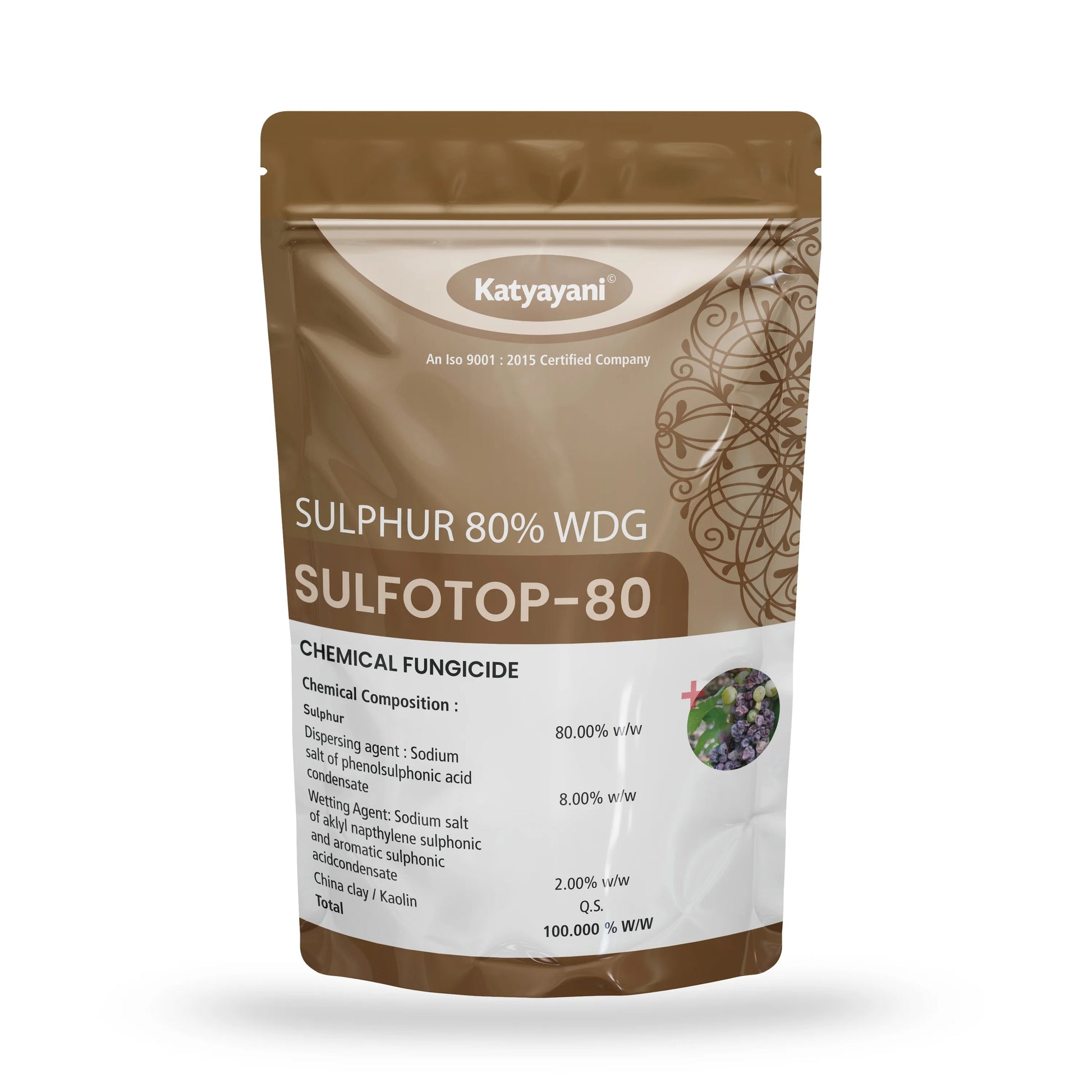 Katyayani SULFOTOP 80 | Sulphur 80% WDG | Chemical fungicide 