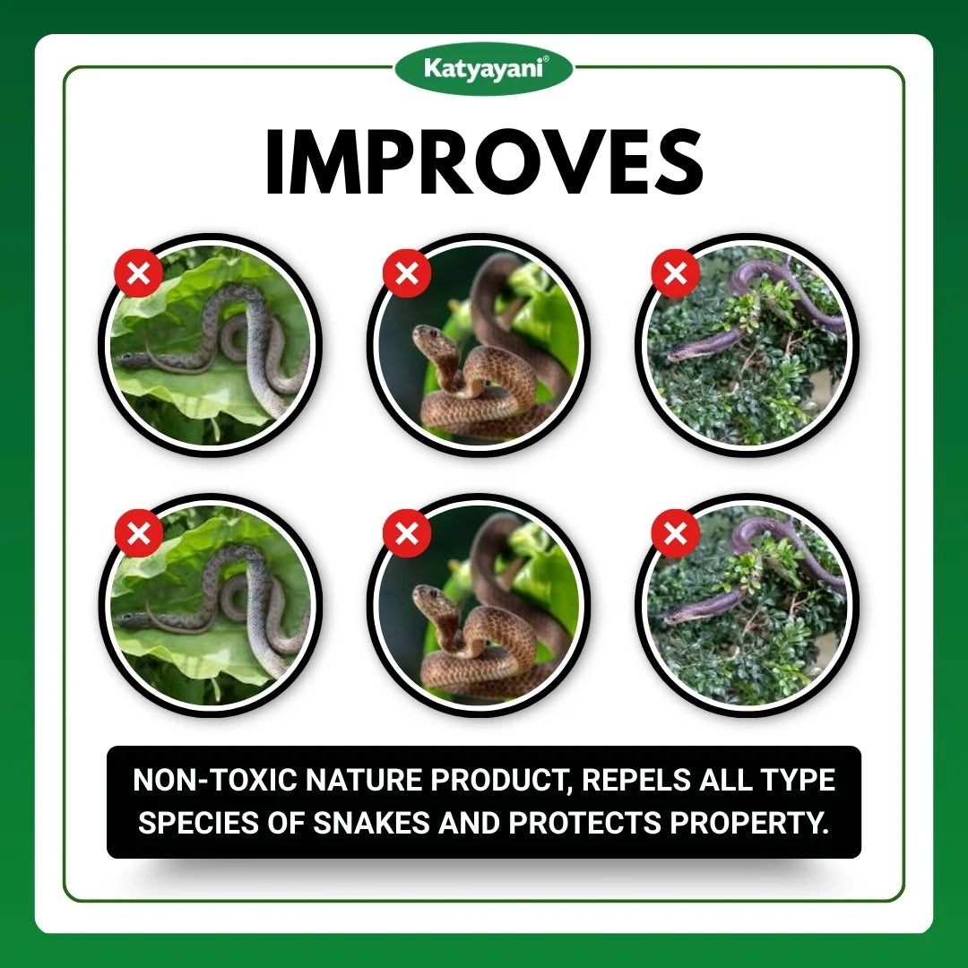 Katyayani Snake Shield Non Toxic Snake Repellent Powder 