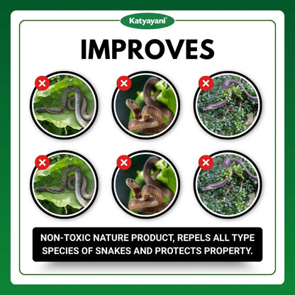 Katyayani Snake Shield Non Toxic Snake Repellent Powder 