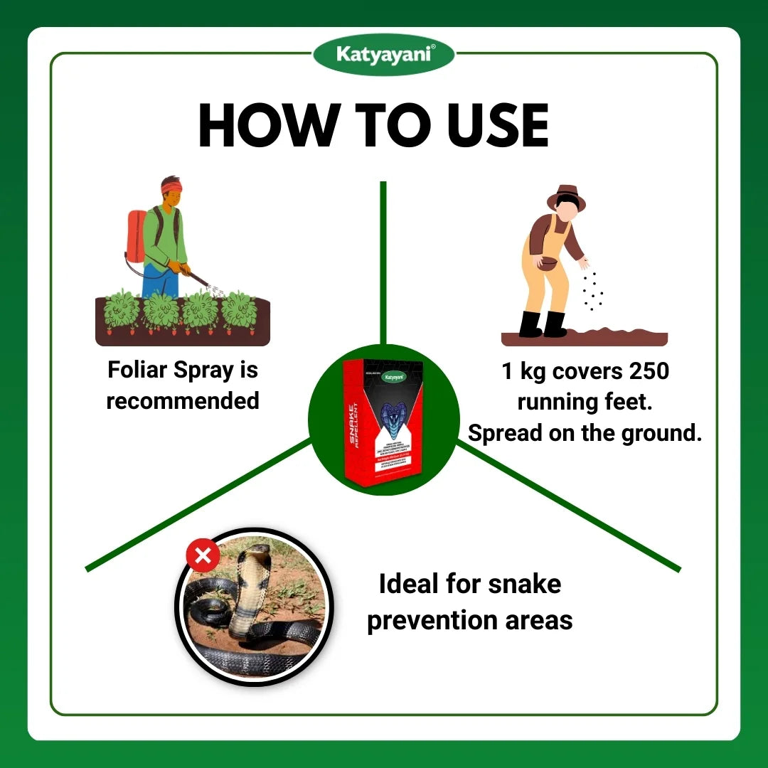 Katyayani Snake Shield Non Toxic Snake Repellent Powder 