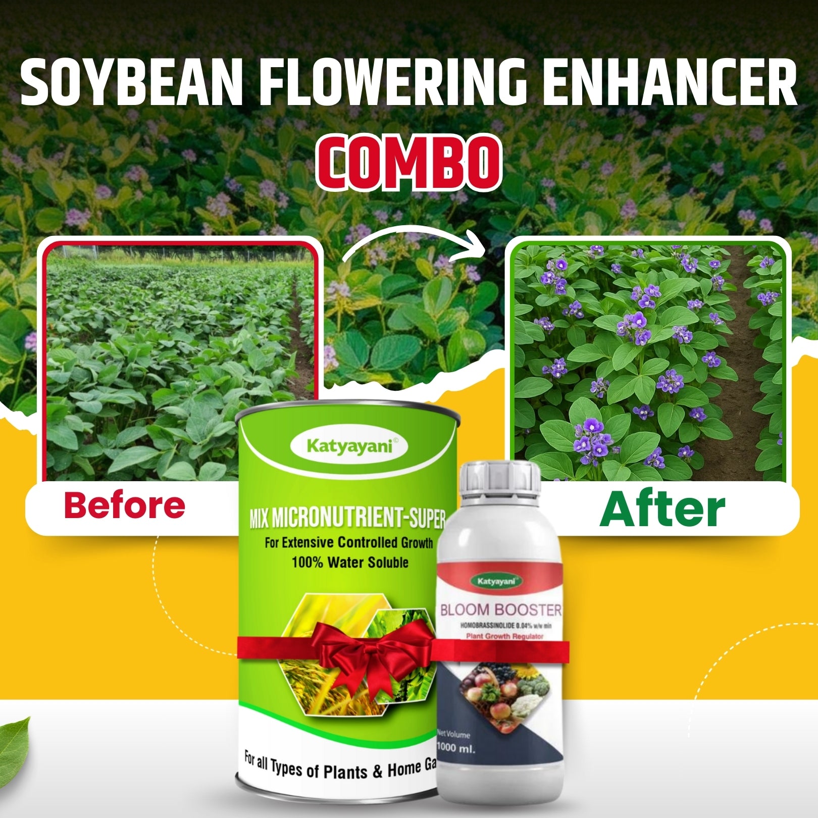 Katyayani Soybean Flowering Enhancer Combo