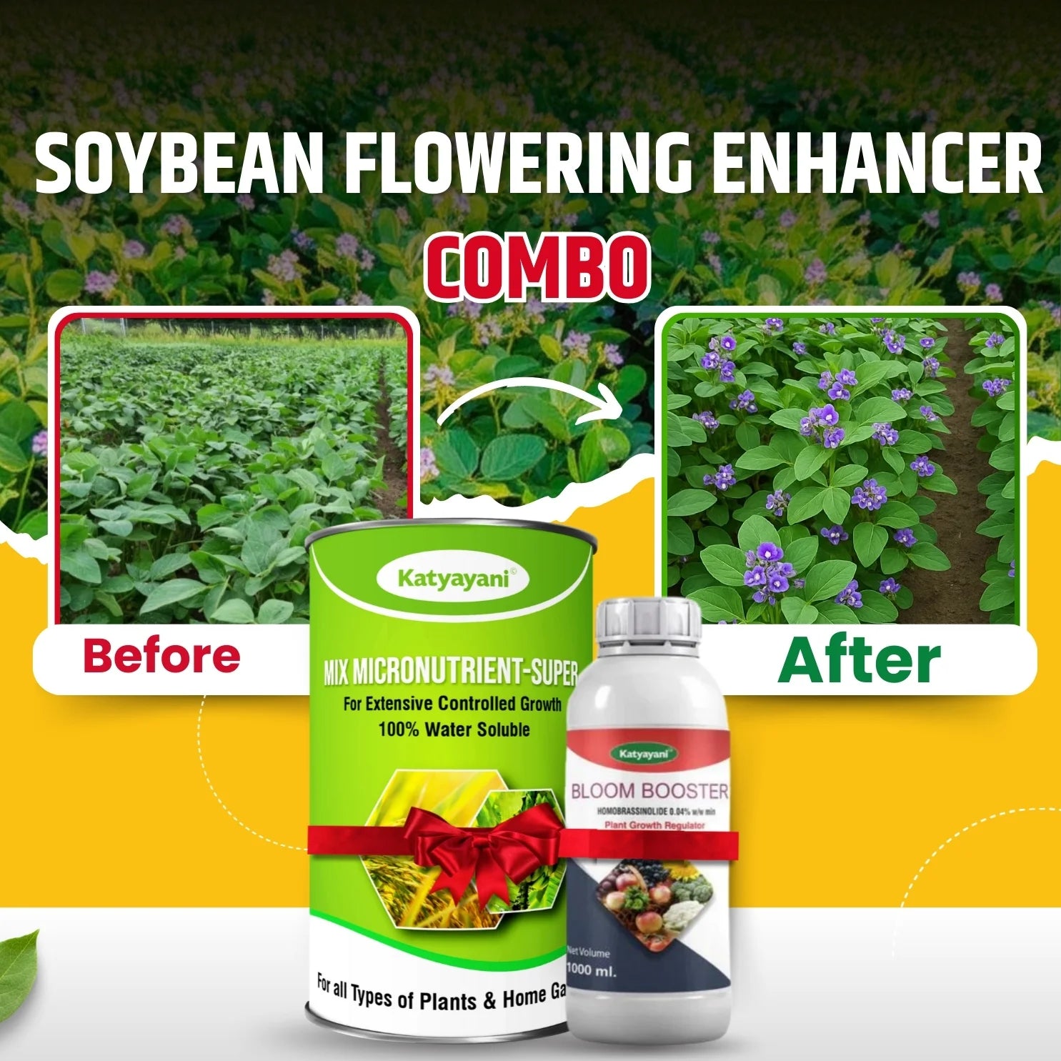Katyayani Soybean Flowering Enhancer Combo