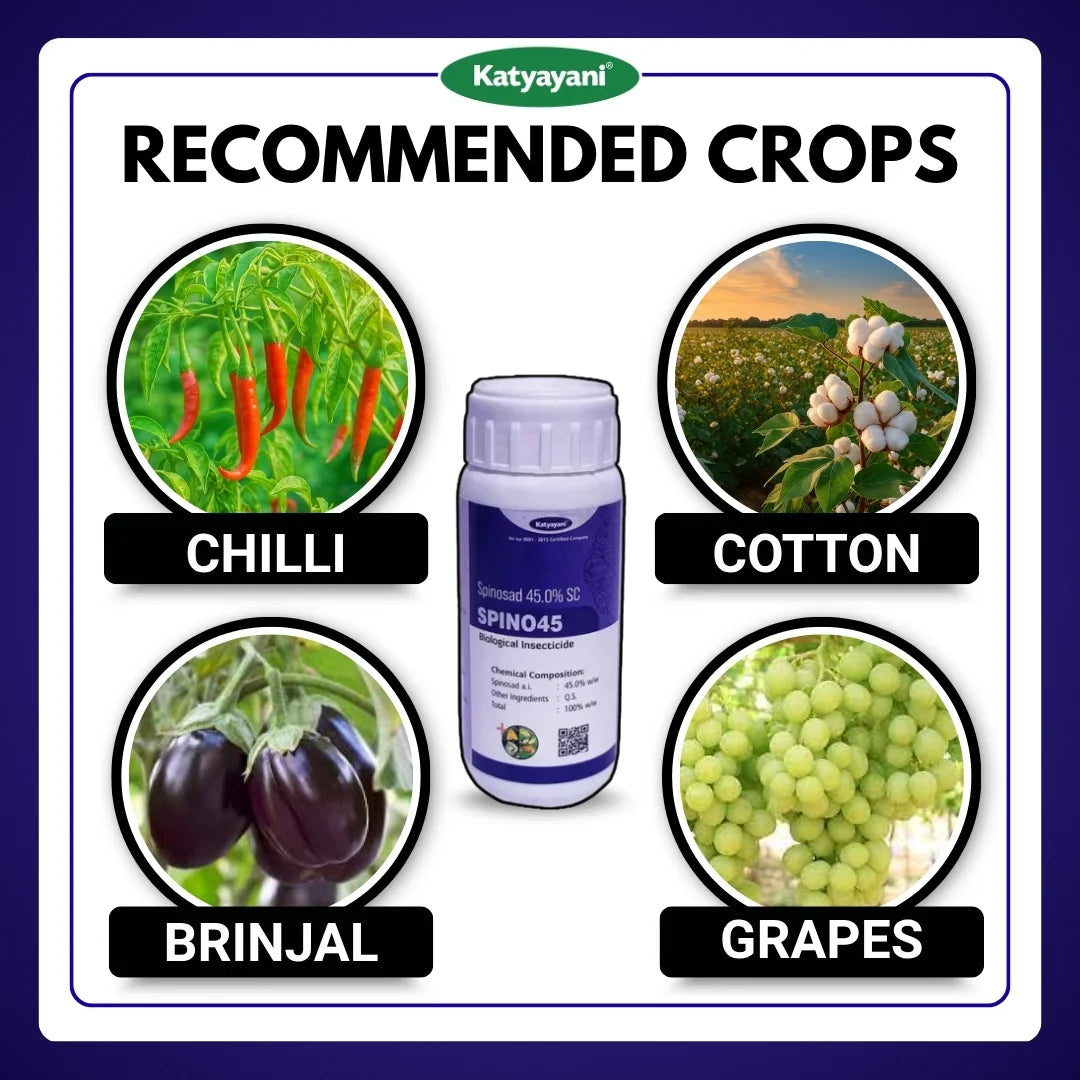 Katyayani Spino 45 | Spinosad 45% SC | Chemical insecticide (Bulk quantity) 
