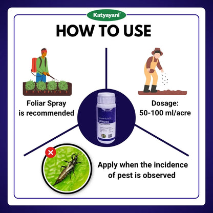 Katyayani Spino 45 | Spinosad 45% SC | Chemical insecticide (Bulk quantity) 