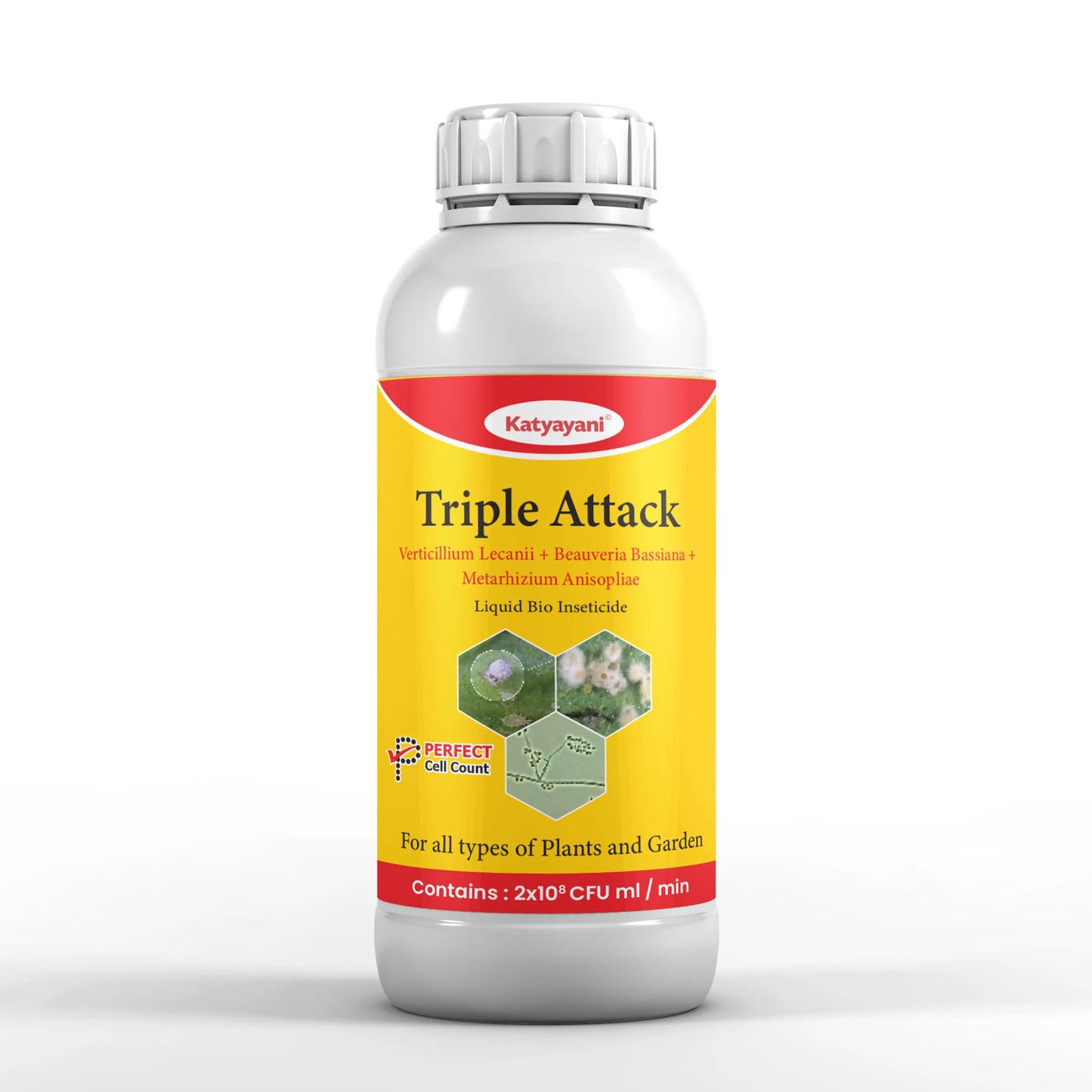 Buy Katyayani Triple Attack Liquid Insecticide for Pest Control