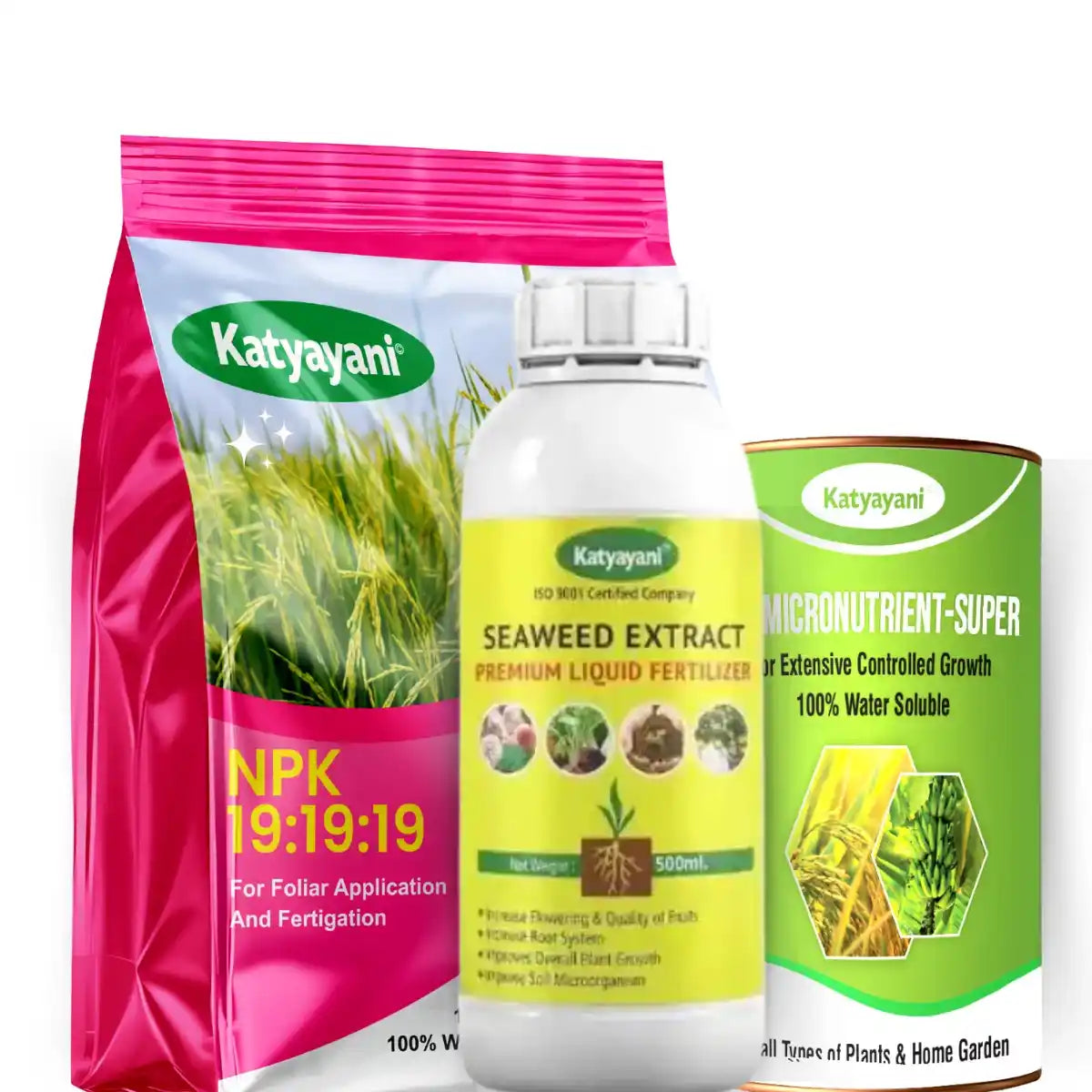 Katyayani Garlic Universal Growth Combo (15-30 Days) - Nutrient solution for garlic seedlings