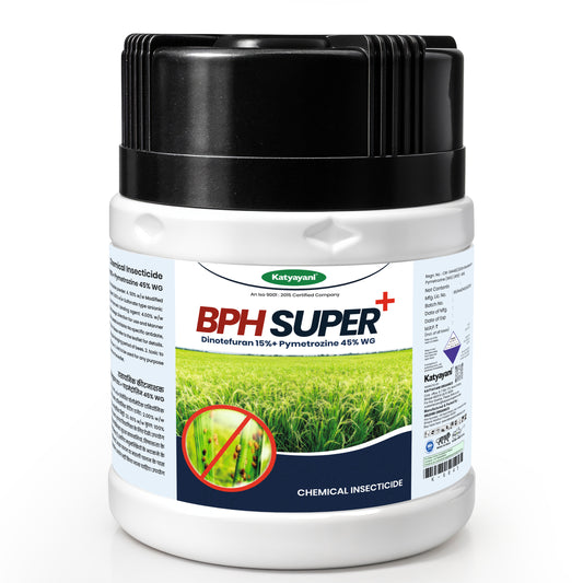 Katyayani BPH Super + | Dinotefuran 15% + Pymetrozine 45% WG | Chemical Insecticide 