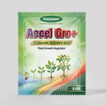Katyayani Accel Gro Plus | Gibberellic Acid 40% WSG | Plant Growth Regulator 