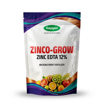 Katyayani Zinco Grow (Zinc EDTA 12%) Fertilizer | Soil Activator and Fertilizer for Crops 