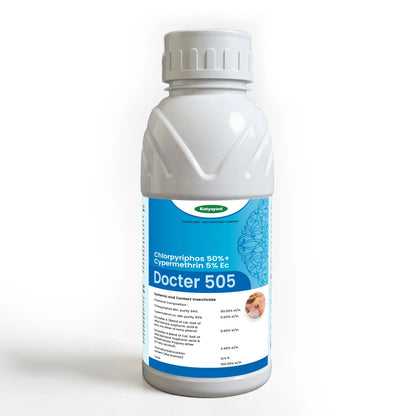 Katyayani Docter 505 | Chlorpyriphos 50% + Cypermethrin 5% Ec | Chemical Insecticide 