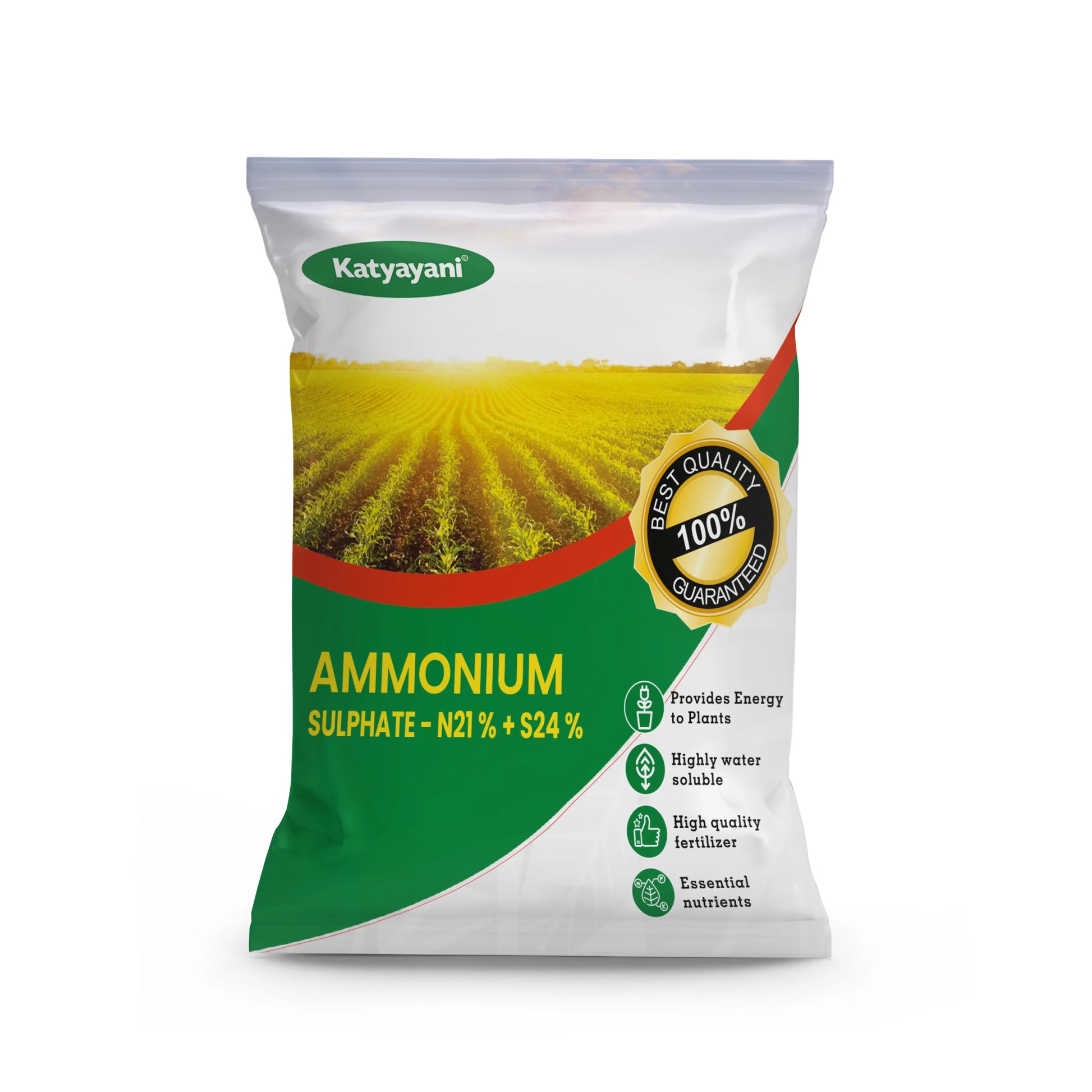 Katyayani Ammonium Sulphate | Nitrogen (21%) and Sulphur (24%) Fertilizer 