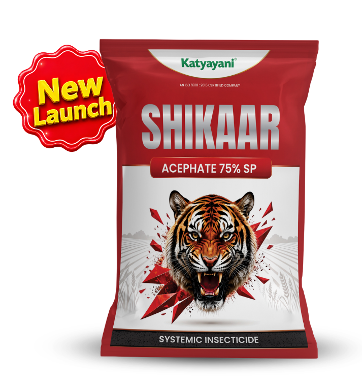 Katyayani Shikaar Acephate 75% SP Systemic Insecticide - New Launch Pack
