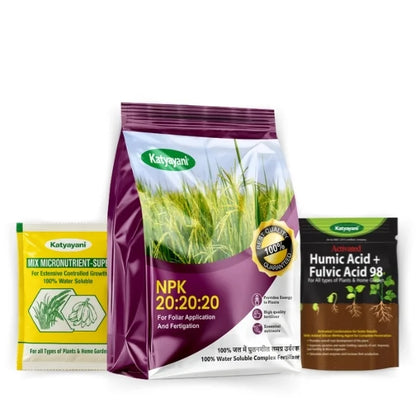Katyayani NPK 20 20 20 Fertilizer | 3 IN 1 Pack