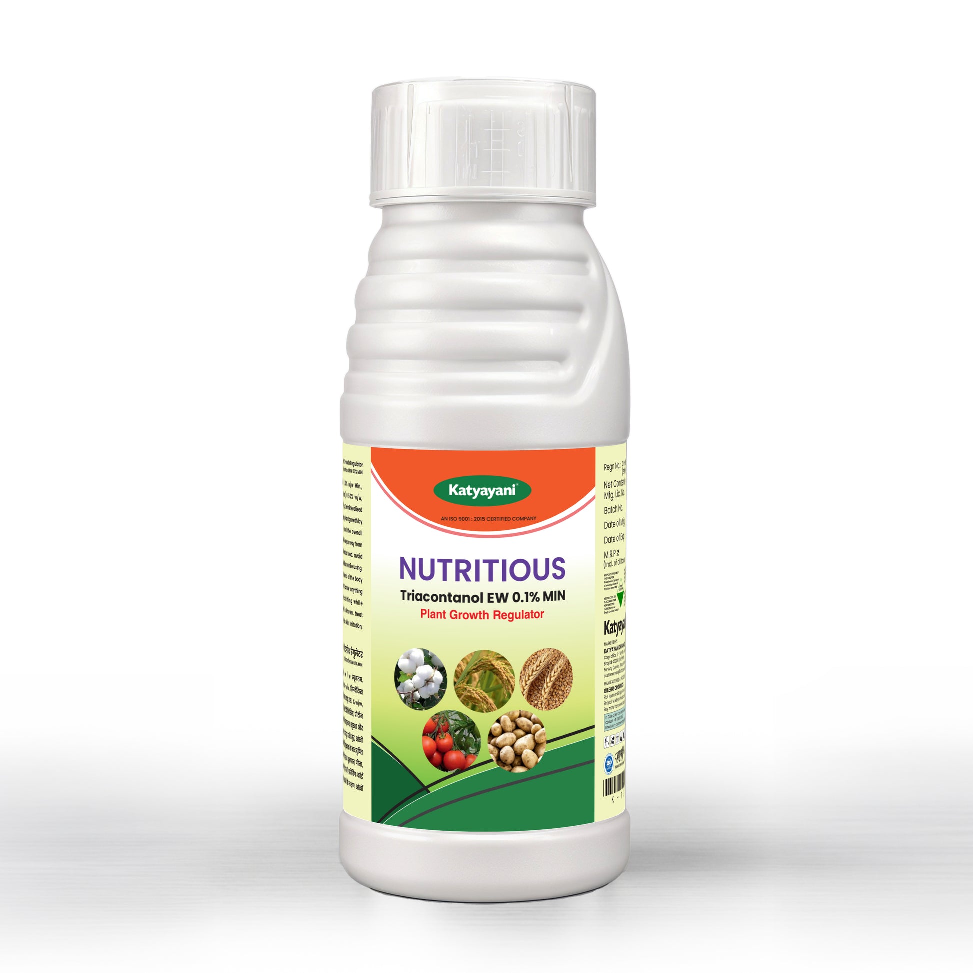 Katyayani Nutritious | Triacontanol 0.1% EW | Plant growth regulator 